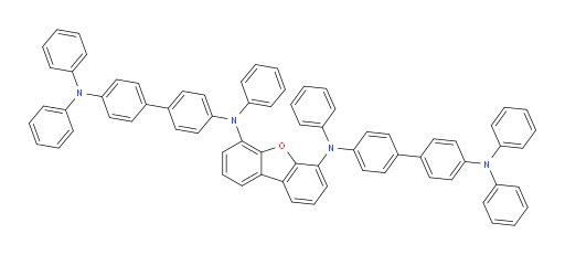 N4,N4'-(dibenzo[b,d]furan-4,6-diyl)bis(N4,N4',N4'-triphenyl-[1,1'-biphenyl]-4,4'-diamine)