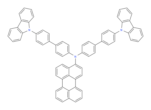 N,N-bis(4'-(9H-carbazol-9-yl)-[1,1'-biphenyl]-4-yl)perylen-3-amine