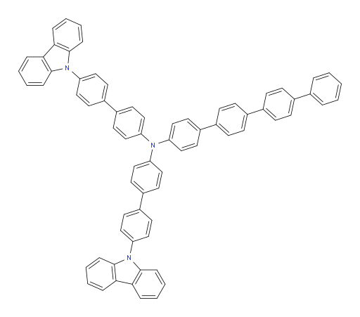N,N-bis(4'-(9H-carbazol-9-yl)-[1,1'-biphenyl]-4-yl)-[1,1':4',1'':4'',1'''-quaterphenyl]-4-amine