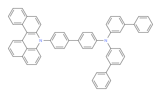 N-(4'-(7H-dibenzo[a,kl]acridin-7-yl)-[1,1'-biphenyl]-4-yl)-N-([1,1'-biphenyl]-3-yl)-[1,1'-biphenyl]-3-amine