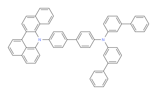 N-(4'-(7H-dibenzo[c,kl]acridin-7-yl)-[1,1'-biphenyl]-4-yl)-N-([1,1'-biphenyl]-3-yl)-[1,1'-biphenyl]-3-amine