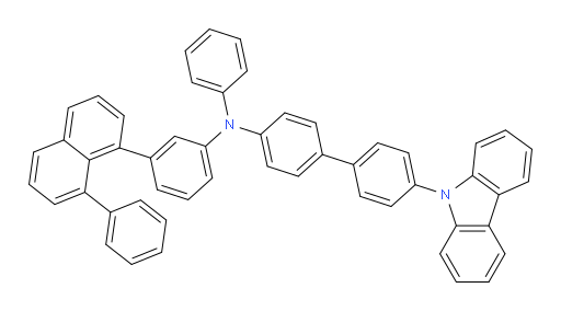 4'-(9H-carbazol-9-yl)-N-phenyl-N-(3-(8-phenylnaphthalen-1-yl)phenyl)-[1,1'-biphenyl]-4-amine