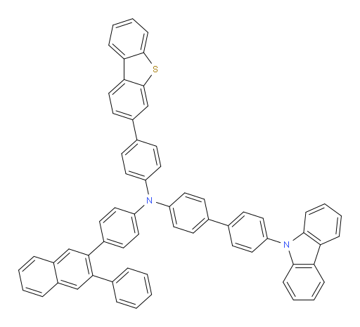 4'-(9H-carbazol-9-yl)-N-(4-(dibenzo[b,d]thiophen-3-yl)phenyl)-N-(4-(3-phenylnaphthalen-2-yl)phenyl)-[1,1'-biphenyl]-4-amine