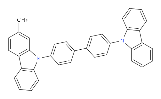 9-(4'-(9H-carbazol-9-yl)-[1,1'-biphenyl]-4-yl)-2-methyl-9H-carbazole