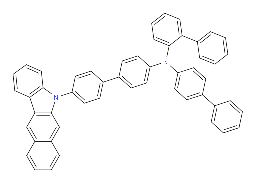 N-(4'-(5H-benzo[b]carbazol-5-yl)-[1,1'-biphenyl]-4-yl)-N-([1,1'-biphenyl]-4-yl)-[1,1'-biphenyl]-2-amine