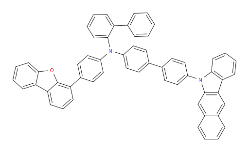 N-(4'-(5H-benzo[b]carbazol-5-yl)-[1,1'-biphenyl]-4-yl)-N-(4-(dibenzo[b,d]furan-4-yl)phenyl)-[1,1'-biphenyl]-2-amine