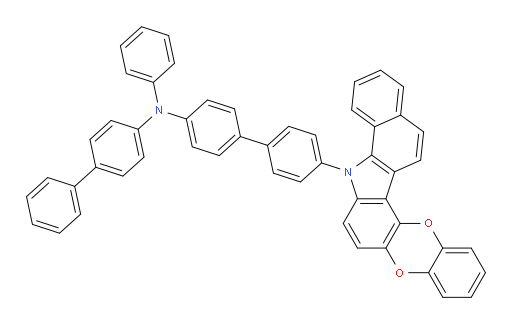 N-([1,1'-biphenyl]-4-yl)-4'-(5H-benzo[a]benzo[5,6][1,4]dioxino[2,3-g]carbazol-5-yl)-N-phenyl-[1,1'-biphenyl]-4-amine