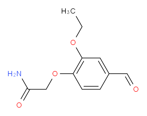 2-(2-ethoxy-4-formylphenoxy)acetamide