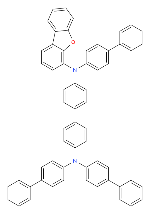 N4,N4,N4'-tri([1,1'-biphenyl]-4-yl)-N4'-(dibenzo[b,d]furan-4-yl)-[1,1'-biphenyl]-4,4'-diamine