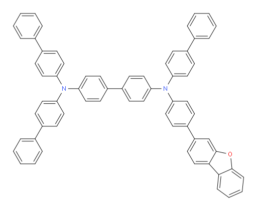 N4,N4,N4'-tri([1,1'-biphenyl]-4-yl)-N4'-(4-(dibenzo[b,d]furan-3-yl)phenyl)-[1,1'-biphenyl]-4,4'-diamine