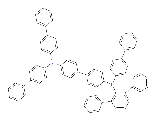 N4,N4,N4'-tri([1,1'-biphenyl]-4-yl)-N4'-([1,1':3',1''-terphenyl]-2'-yl)-[1,1'-biphenyl]-4,4'-diamine