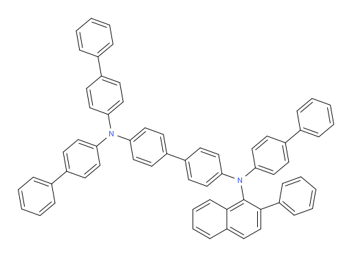 N4,N4,N4'-tri([1,1'-biphenyl]-4-yl)-N4'-(2-phenylnaphthalen-1-yl)-[1,1'-biphenyl]-4,4'-diamine