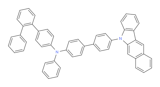 N-(4'-(5H-benzo[b]carbazol-5-yl)-[1,1'-biphenyl]-4-yl)-N-phenyl-[1,1':2',1''-terphenyl]-4-amine