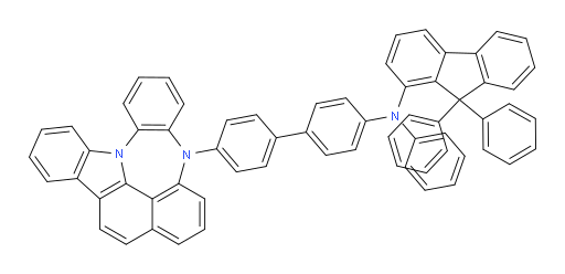 N-(4'-(4H-4,8b-diazaindeno[1,2,3-gh]pleiaden-4-yl)-[1,1'-biphenyl]-4-yl)-N,9,9-triphenyl-9H-fluoren-1-amine