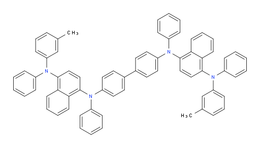 N1,N1'-([1,1'-biphenyl]-4,4'-diyl)bis(N1,N4-diphenyl-N4-(m-tolyl)naphthalene-1,4-diamine)