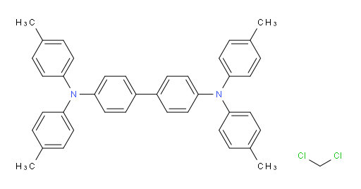 N4,N4,N4',N4'-tetra-p-tolyl-[1,1'-biphenyl]-4,4'-diamine compound with dichloromethane (1:1)