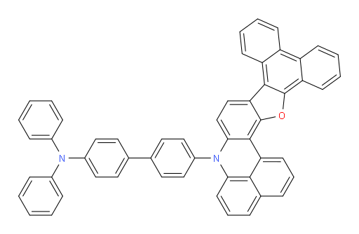4'-(11H-benzo[kl]phenanthro[9',10':4,5]furo[2,3-a]acridin-11-yl)-N,N-diphenyl-[1,1'-biphenyl]-4-amine