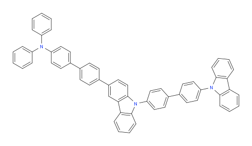 4'-(9-(4'-(9H-carbazol-9-yl)-[1,1'-biphenyl]-4-yl)-9H-carbazol-3-yl)-N,N-diphenyl-[1,1'-biphenyl]-4-amine