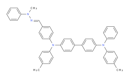 (E)-N4-(4-((2-methyl-2-phenylhydrazono)methyl)phenyl)-N4'-phenyl-N4,N4'-di-p-tolyl-[1,1'-biphenyl]-4,4'-diamine