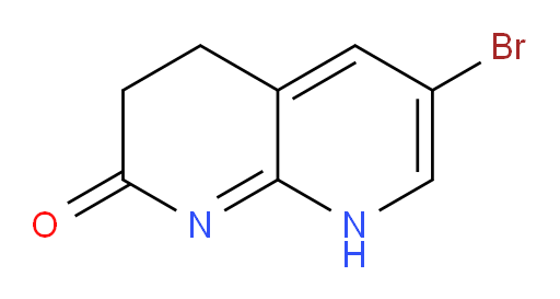 6-Bromo-3,4-dihydro-1,8-naphthyridin-2(1H)-one