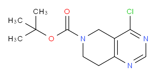 1,1-Dimethylethyl 4-chloro-7,8-dihydropyrido[4,3-d]pyrimidine-6(5H)-carboxylate