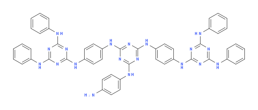N2,N2'-(((6-((4-aminophenyl)amino)-1,3,5-triazine-2,4-diyl)bis(azanediyl))bis(4,1-phenylene))bis(N4,N6-diphenyl-1,3,5-triazine-2,4,6-triamine)