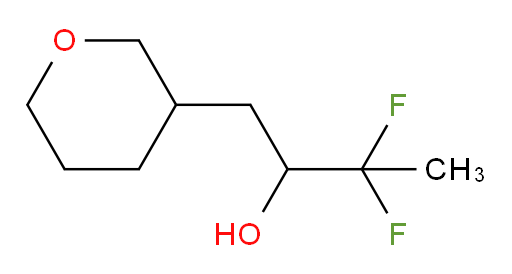 3,3-difluoro-1-(tetrahydro-2H-pyran-3-yl)butan-2-ol