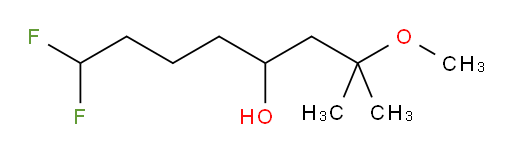 8,8-difluoro-2-methoxy-2-methyloctan-4-ol
