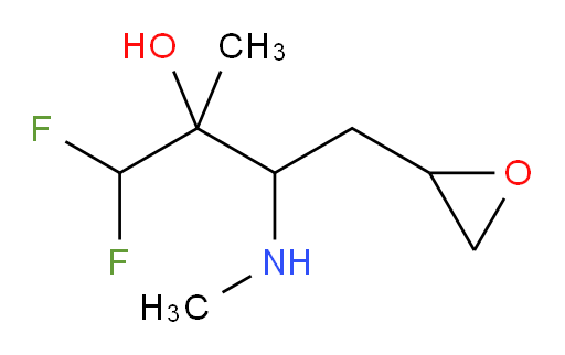 1,1-difluoro-2-methyl-3-(methylamino)-4-(oxiran-2-yl)butan-2-ol