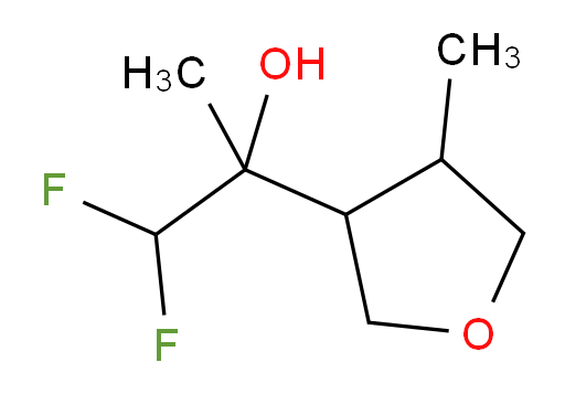 1,1-difluoro-2-(4-methyltetrahydrofuran-3-yl)propan-2-ol