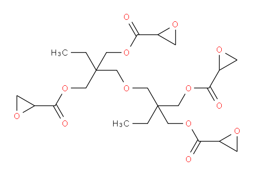 (oxybis(methylene))bis(2-ethylpropane-3,2,1-triyl) tetrakis(oxirane-2-carboxylate)