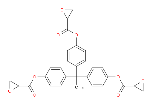 ethane-1,1,1-triyltris(benzene-4,1-diyl) tris(oxirane-2-carboxylate)