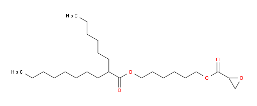 6-((2-hexyldecanoyl)oxy)hexyl oxirane-2-carboxylate