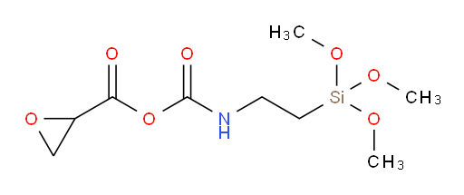 (2-(trimethoxysilyl)ethyl)carbamic oxirane-2-carboxylic anhydride