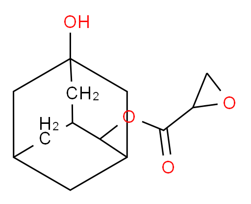 5-hydroxyadamantan-2-yl oxirane-2-carboxylate
