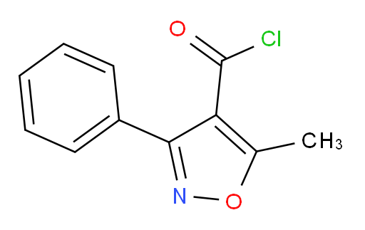 4-Isoxazolecarbonyl chloride, 5-methyl-3-phenyl- (7CI, 8CI, 9CI, ACI)