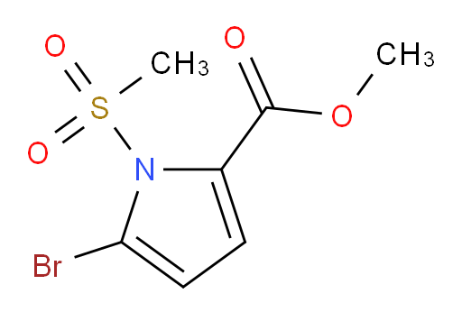 methyl 5-bromo-1-(methylsulfonyl)-1H-pyrrole-2-carboxylate