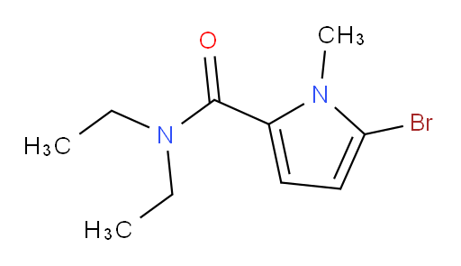 5-bromo-N,N-diethyl-1-methyl-1H-pyrrole-2-carboxamide
