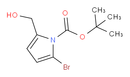 tert-butyl 2-bromo-5-(hydroxymethyl)-1H-pyrrole-1-carboxylate