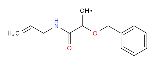 N-allyl-2-(benzyloxy)propanamide