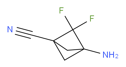 3-Amino-2,2-difluoro-bicyclo[1.1.1]pentane-1-carbonitrile