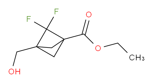 2,2-Difluoro-3-(hydroxymethyl)-bicyclo[1.1.1]pentane-1-carboxylic acid ethyl ester