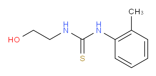 N-(2-Hydroxyethyl)-N′-(2-methylphenyl)thiourea (ACI)