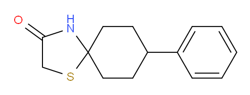 8-Phenyl-1-thia-4-azaspiro[4.5]decan-3-one (ACI)