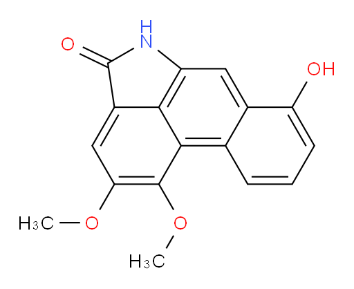 7-Hydroxy-1,2-dimethoxydibenz[cd,f]indol-4(5H)-one (ACI)