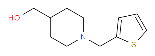 1-(2-Thienylmethyl)-4-piperidinemethanol (ACI)