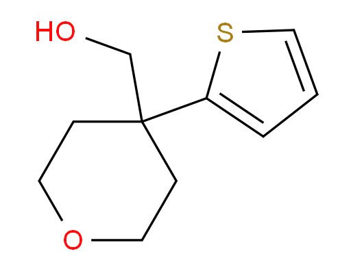 Tetrahydro-4-(2-thienyl)-2H-pyran-4-methanol (ACI)