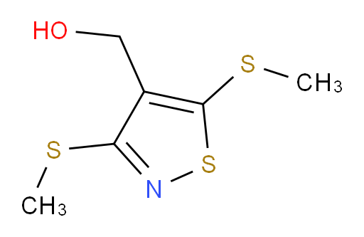 3,5-Bis(methylthio)-4-isothiazolemethanol (ACI)
