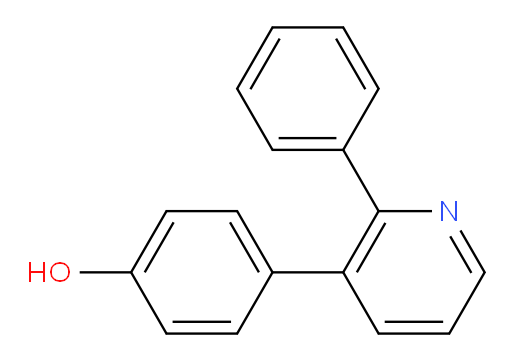 4-(2-Phenyl-3-pyridinyl)phenol (ACI)