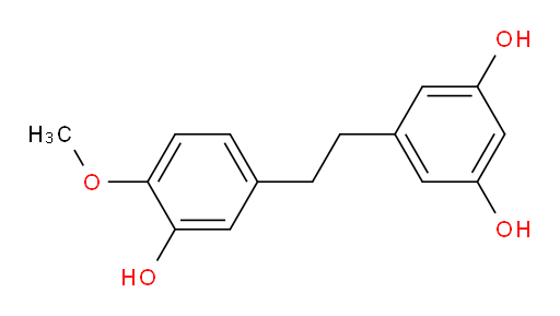 5-[2-(3-Hydroxy-4-methoxyphenyl)ethyl]-1,3-benzenediol (ACI)